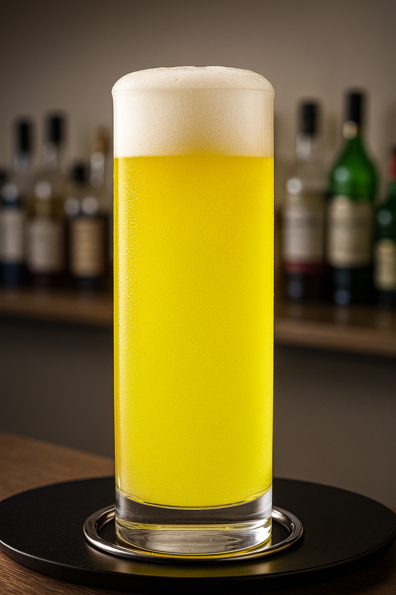 Zalud Recipes – Passion Fizz with Saffron Orange