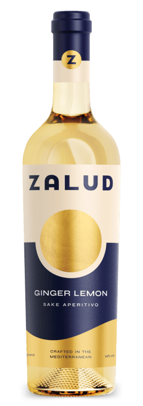 Zalud Aperitifs – Ginger Lemon & Saffron Orange sake blends